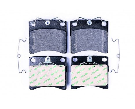 Brake Pad Set, disc brake 8DB 355 018-381 Hella