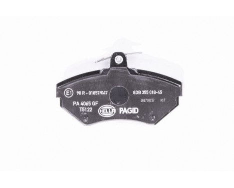 Brake Pad Set, disc brake 8DB 355 018-391 Hella Pagid GmbH, Image 2