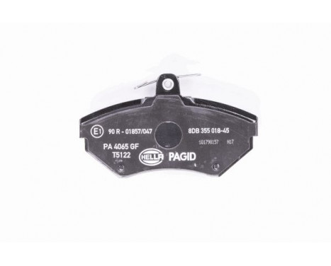 Brake Pad Set, disc brake 8DB 355 018-391 Hella, Image 2