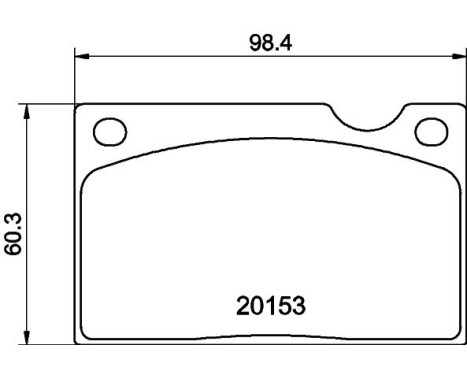 Brake Pad Set, disc brake 8DB 355 018-391 Hella, Image 7