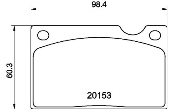 Brake Pad Set, disc brake 8DB 355 018-391 Hella, Image 7