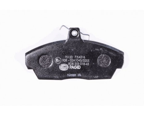 Brake Pad Set, disc brake 8DB 355 018-431 Hella Pagid GmbH, Image 3