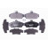 Brake Pad Set, disc brake 8DB 355 018-431 Hella