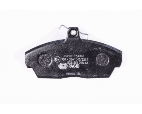 Brake Pad Set, disc brake 8DB 355 018-431 Hella, Image 3