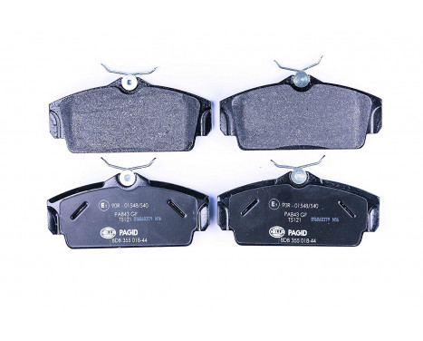 Brake Pad Set, disc brake 8DB 355 018-441 Hella Pagid GmbH