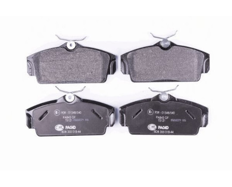 Brake Pad Set, disc brake 8DB 355 018-441 Hella Pagid GmbH, Image 4