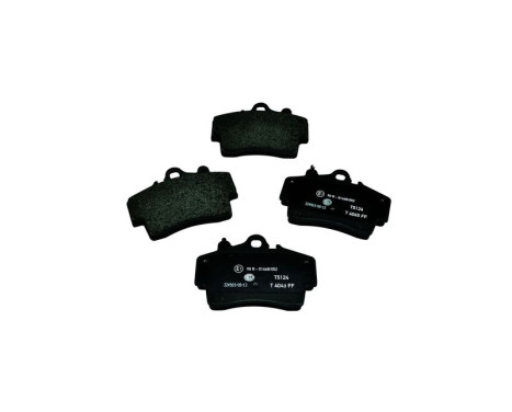 Brake pad set, disc brake 8DB 355 018-471 Hella