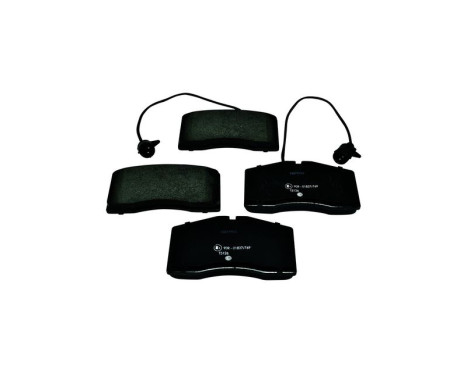 Brake Pad Set, disc brake 8DB 355 018-491 Hella