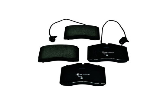 Brake Pad Set, disc brake 8DB 355 018-491 Hella
