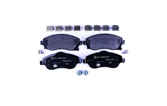 Brake Pad Set, disc brake 8DB 355 018-511 Hella, Image 4