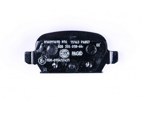 Brake Pad Set, disc brake 8DB 355 018-641 Hella Pagid GmbH, Image 3