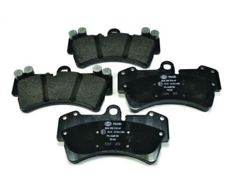 Brake Pad Set, disc brake 8DB 355 018-691 Hella Pagid GmbH, Image 2