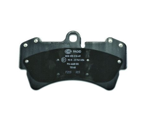 Brake Pad Set, disc brake 8DB 355 018-691 Hella Pagid GmbH, Image 3