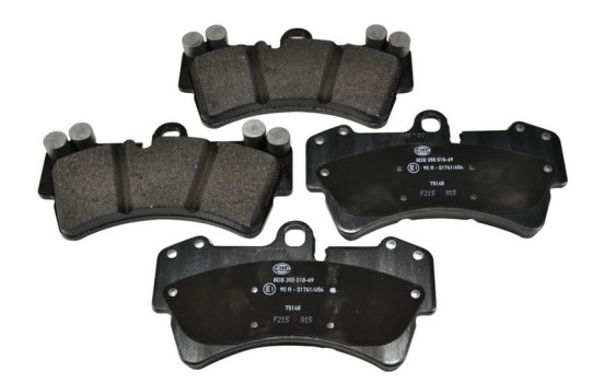Brake Pad Set, disc brake 8DB 355 018-691 Hella, Image 2