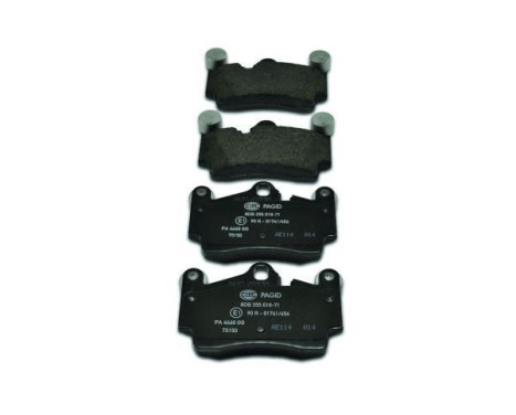 Brake Pad Set, disc brake 8DB 355 018-711 Hella Pagid GmbH, Image 2