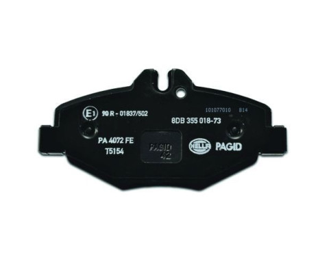 Brake Pad Set, disc brake 8DB 355 018-731 Hella Pagid GmbH, Image 3