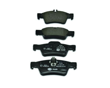 Brake Pad Set, disc brake 8DB 355 018-751 Hella Pagid GmbH, Image 2