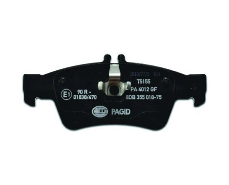 Brake Pad Set, disc brake 8DB 355 018-751 Hella Pagid GmbH, Image 3