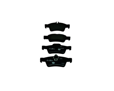 Brake Pad Set, disc brake 8DB 355 018-751 Hella