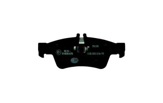 Brake Pad Set, disc brake 8DB 355 018-751 Hella, Image 2