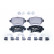 Brake Pad Set, disc brake 8DB 355 018-781 Hella