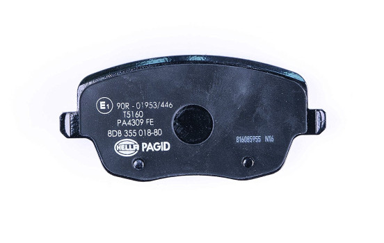 Brake Pad Set, disc brake 8DB 355 018-801 Hella, Image 3