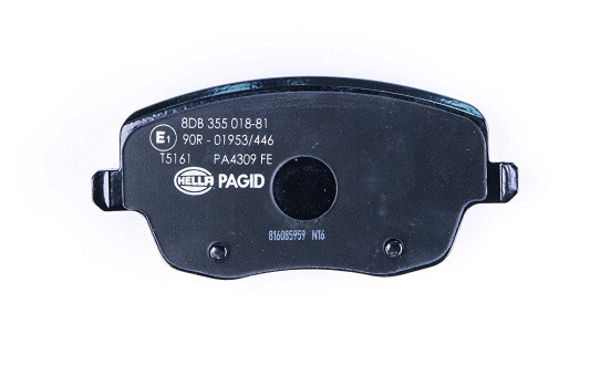 Brake Pad Set, disc brake 8DB 355 018-811 Hella, Image 3