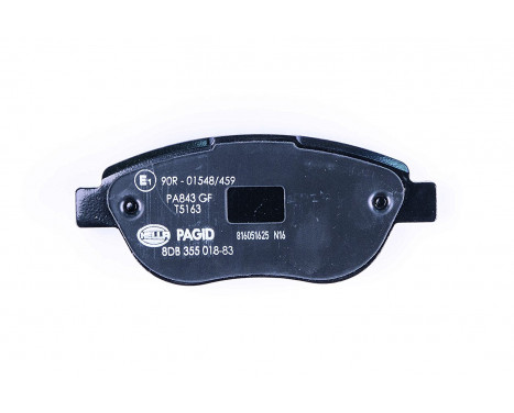 Brake Pad Set, disc brake 8DB 355 018-831 Hella, Image 2