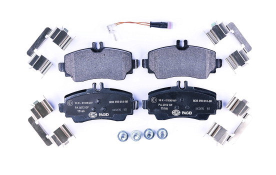 Brake Pad Set, disc brake 8DB 355 018-881 Hella
