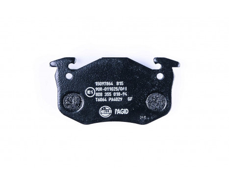 Brake Pad Set, disc brake 8DB 355 018-941 Hella Pagid GmbH, Image 3