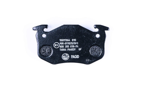 Brake Pad Set, disc brake 8DB 355 018-941 Hella, Image 3