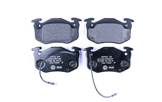 Brake Pad Set, disc brake 8DB 355 018-941 Hella