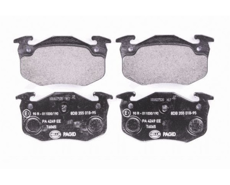 Brake Pad Set, disc brake 8DB 355 018-951 Hella Pagid GmbH, Image 4