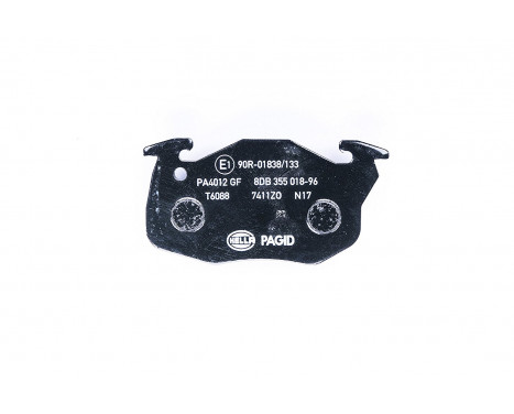 Brake Pad Set, disc brake 8DB 355 018-961 Hella Pagid GmbH, Image 3