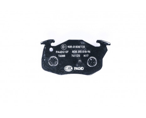 Brake Pad Set, disc brake 8DB 355 018-961 Hella, Image 3