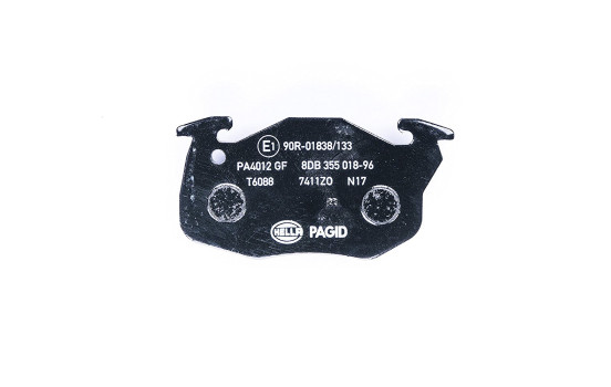 Brake Pad Set, disc brake 8DB 355 018-961 Hella, Image 3