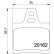 Brake Pad Set, disc brake 8DB 355 019-011 Hella, Thumbnail 5