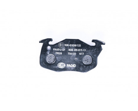 Brake Pad Set, disc brake 8DB 355 019-131 Hella, Image 2