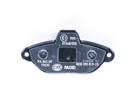 Brake Pad Set, disc brake 8DB 355 019-151 Hella Pagid GmbH, Image 3