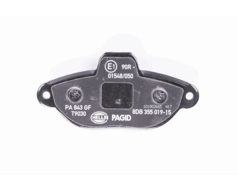 Brake Pad Set, disc brake 8DB 355 019-151 Hella Pagid GmbH, Image 6