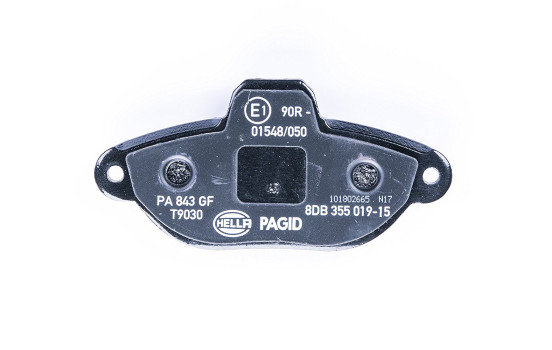 Brake Pad Set, disc brake 8DB 355 019-151 Hella, Image 3