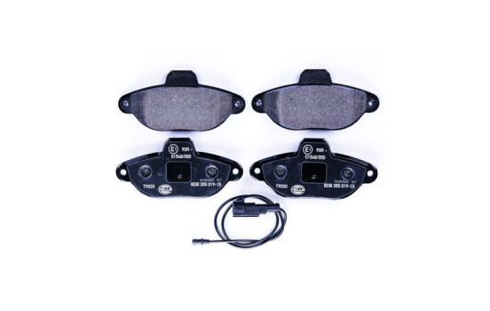 Brake Pad Set, disc brake 8DB 355 019-151 Hella, Image 4