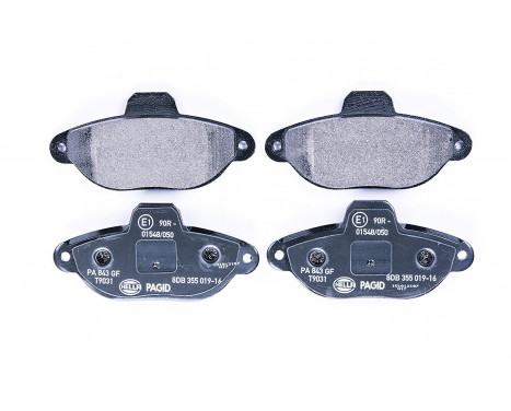 Brake Pad Set, disc brake 8DB 355 019-161 Hella Pagid GmbH