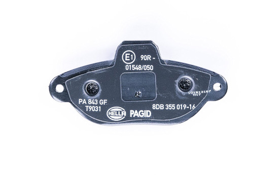 Brake Pad Set, disc brake 8DB 355 019-161 Hella, Image 3