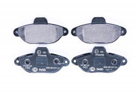 Brake Pad Set, disc brake 8DB 355 019-161 Hella