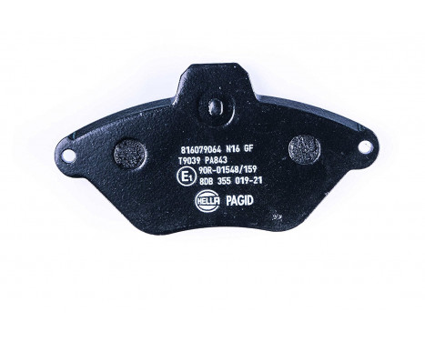 Brake Pad Set, disc brake 8DB 355 019-211 Hella Pagid GmbH, Image 3
