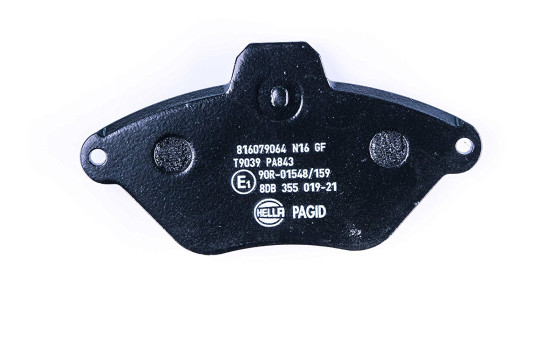 Brake Pad Set, disc brake 8DB 355 019-211 Hella, Image 3