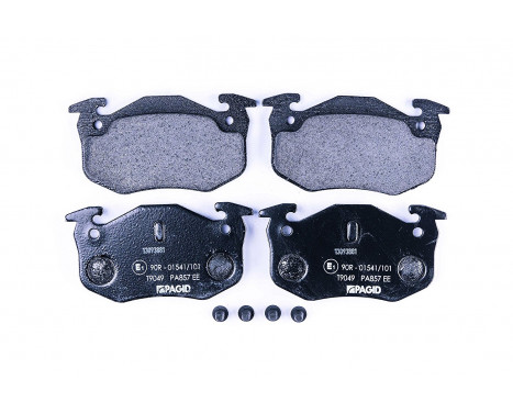 Brake Pad Set, disc brake 8DB 355 019-221 Hella