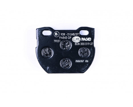 Brake Pad Set, disc brake 8DB 355 019-231 Hella Pagid GmbH, Image 3
