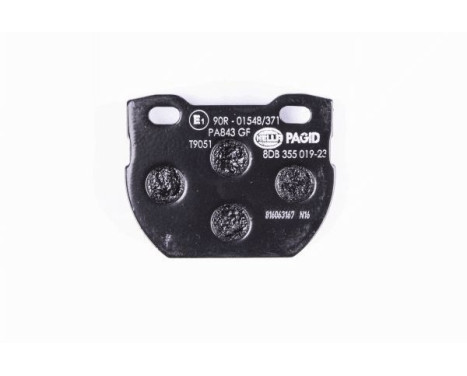 Brake Pad Set, disc brake 8DB 355 019-231 Hella Pagid GmbH, Image 5